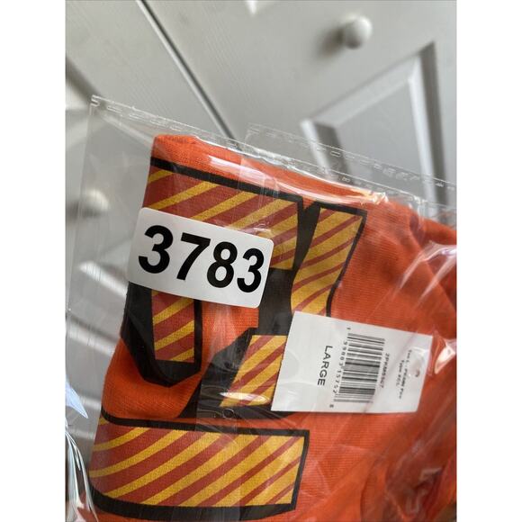 Pokemon Mens Large Orange Fire Pokemon Short Sleeve Graphic Tee NEW - Picture 5 of 5